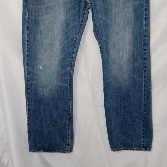 American Eagle Outfitters Mens 36x32 Original Bootcut Jeans Medium Wash Y2K - Picture 3 of 10